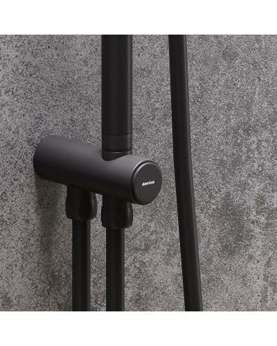 Душевая система Damixa Scandinavian Pure 936000300 Черная матовая