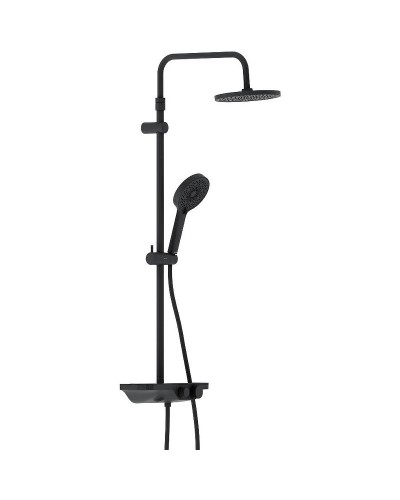 Душевая система Damixa Apollo 947730300 Черная матовая