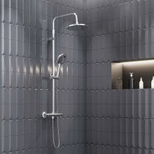 Душевая система Damixa Jupiter 977800000 с термостатом Хром