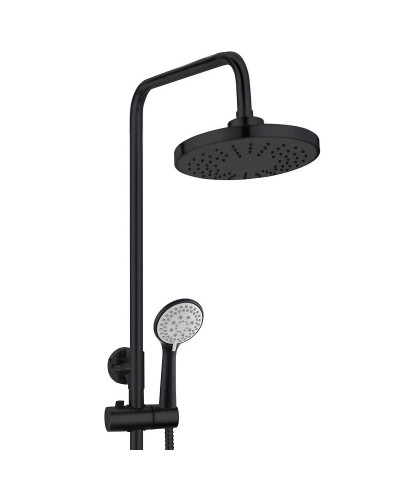 Душевая система Orange OneLife P01-911b Черная матовая