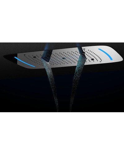 Душевая система Timo Saona SX-2319/18SM с термостатом Черное золото