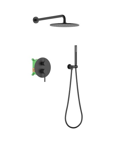 Душевая система Timo Saona SX-2369/03SM Черная матовая