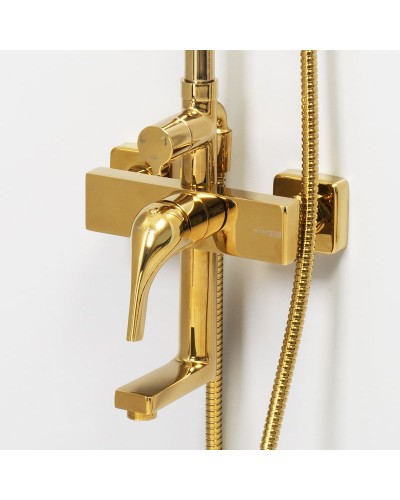 Душевая система WasserKRAFT A171.263.207.PG Золото глянцевое