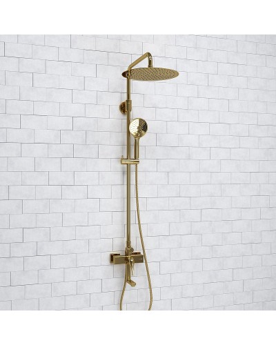 Душевая система WasserKRAFT A171.263.207.PG Золото глянцевое