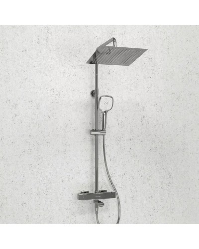 Душевая система WasserKRAFT A199.118.065.010.CH Thermo с термостатом Хром