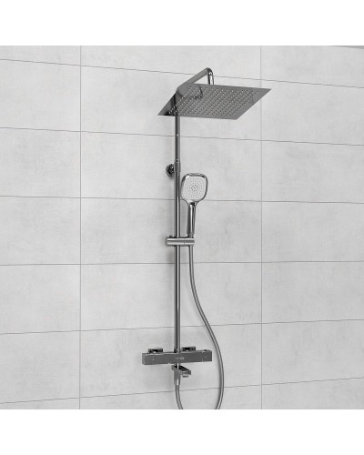 Душевая система WasserKRAFT A199.118.065.087.CH Thermo с термостатом Хром