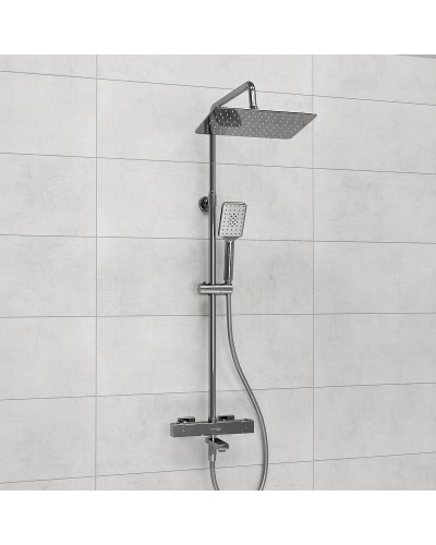 Душевая система WasserKRAFT A199.069.126.087.CH Thermo с термостатом Хром