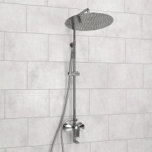 Душевая система WasserKRAFT A166.117.137.087.CH Хром