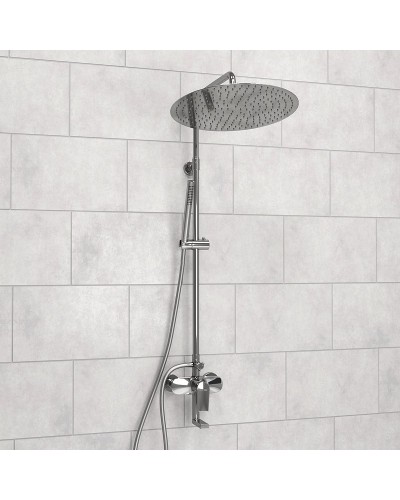 Душевая система WasserKRAFT A166.117.137.087.CH Хром