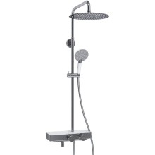 Душевая система WasserKRAFT A113.116.058.CH Thermo с термостатом Хром Белая