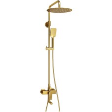 Душевая система WasserKRAFT A155.262.201.BG Золото матовое