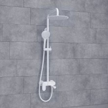 Душевая система WasserKRAFT A185.257.155.WM Белая матовая