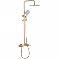 Душевая система Abber Emotion AF8816G Золото матовое