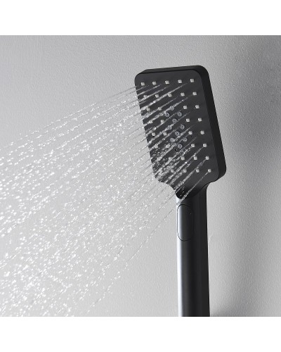 Душевая система WasserKRAFT A172071 Черная матовая