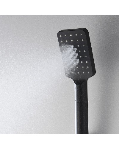 Душевая система WasserKRAFT A172071 Черная матовая