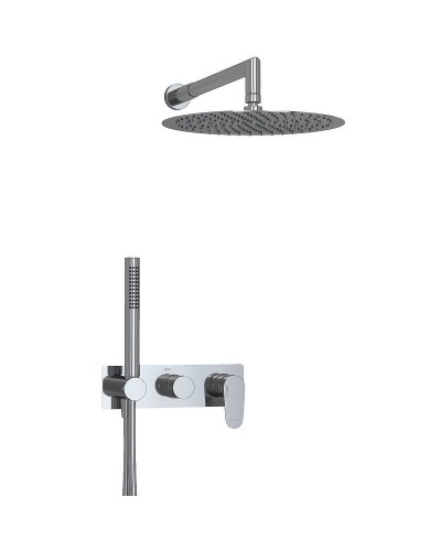 Душевая система WasserKRAFT A16116 Хром