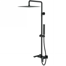 Душевая система Boheme Qubic 478-B Черная матовая