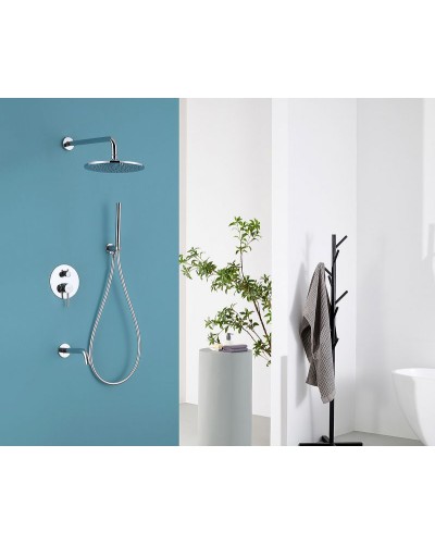 Душевая система Abber Wasser Kreis AF8117 Хром