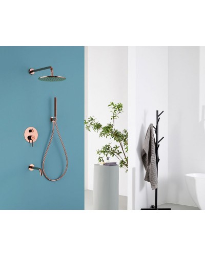 Душевая система Abber Wasser Kreis AF8117RG Розовое золото