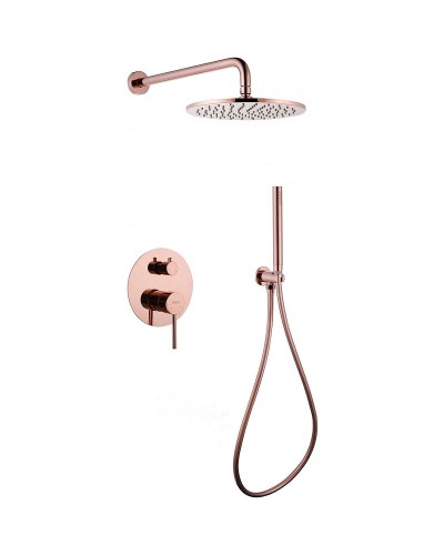 Душевая система Abber Wasser Kreis AF8118RG Розовое золото