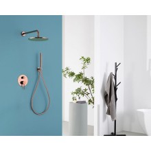 Душевая система Abber Wasser Kreis AF8118RG Розовое золото