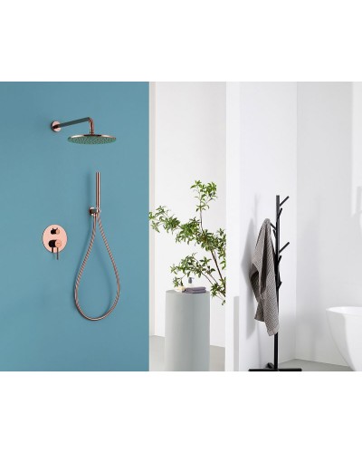 Душевая система Abber Wasser Kreis AF8118RG Розовое золото