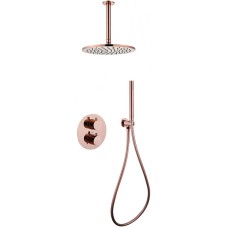 Душевая система Abber Wasser Kreis AF8121RG Розовое золото