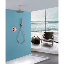 Душевая система Abber Wasser Kreis AF8121RG Розовое золото