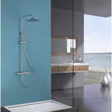 Душевая система Abber Wasser Kreis AF8160 с термостатом Хром