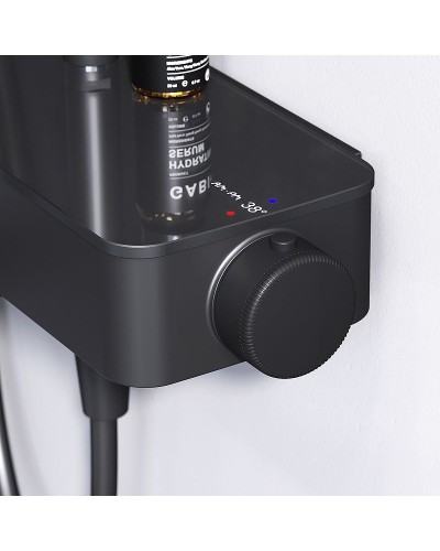 Душевая система AM.PM Inspire V2.0 F0750A522 с термостатом Черная матовая