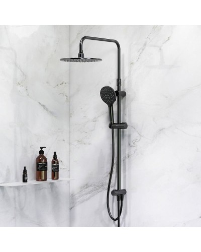 Душевая система AM.PM Like F0780022 Черная матовая