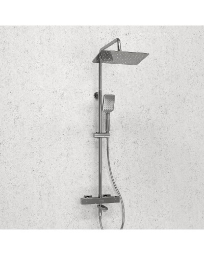 Душевая система WasserKRAFT A199.069.126.010.CH Thermo с термостатом Хром