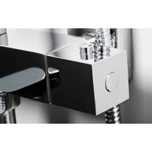 Душевая система WasserKRAFT A199.119.126.010.CH Thermo с термостатом Хром