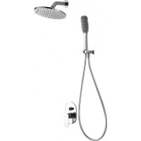 Душевой комплект 254 мм Bravat Gina F865104C-A-ENG