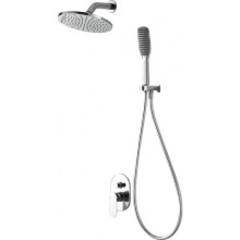 Душевой комплект 254 мм Bravat Gina F865104C-A-ENG