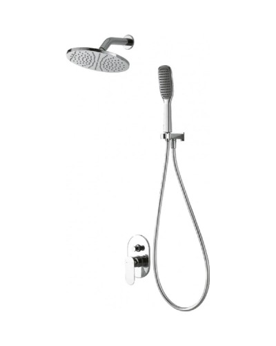 Душевой комплект 254 мм Bravat Gina F865104C-A-ENG