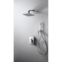 Душевой комплект 253 мм Bravat Phillis F856101C-A-ENG