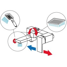 Душевая система 200 мм Timo Selene SX-2013/00
