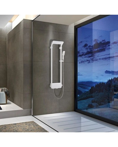 Душевая панель Black & White Seasons Зимняя метель W1010