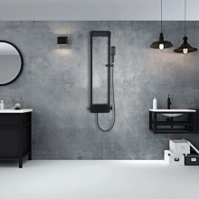 Душевая панель Black & White Seasons Лунная ночь W1020