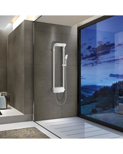 Душевая панель Black & White Seasons Бархатный иней W1030