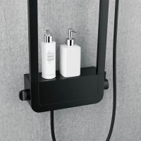 Душевая панель Black & White Seasons Бархатный иней W1030