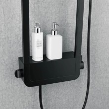 Душевая панель Black & White Seasons Бархатный иней W1030