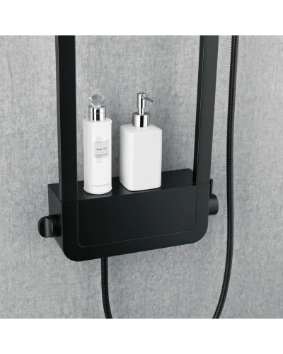 Душевая панель Black & White Seasons Бархатный иней W1030