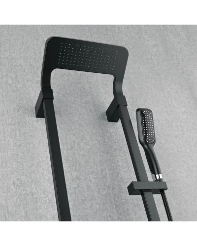 Душевая панель Black & White Seasons Бархатный иней W1030