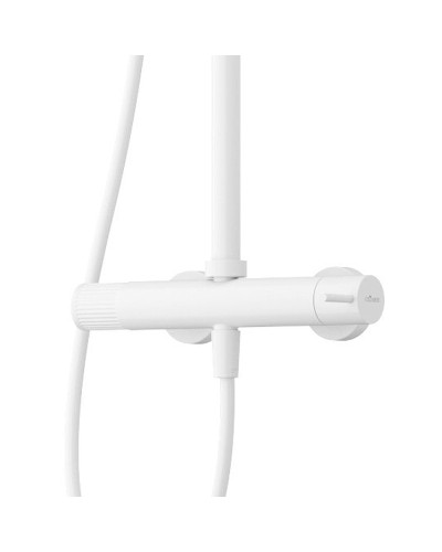 Душевая система Cezares Leaf LEAF-CDA-25-L-BIO Белая матовая