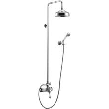 Душевая стойка со смесителем для верхнего и ручного душа CEZARES LIRA-C-CD-01