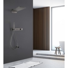 Душевая система Abber Rund AF8753NG с термостатом Никель