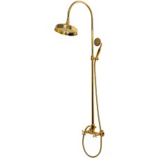 Душевая система Cezares Lord LORD-CD-30-03/24-M Золото 24 карат