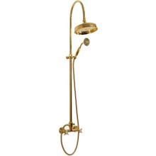 Душевая система Cezares Lord LORD-CD-30-03/24-M Золото 24 карат